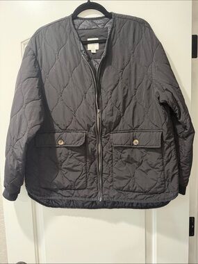 Joie Quilted Black Jacket